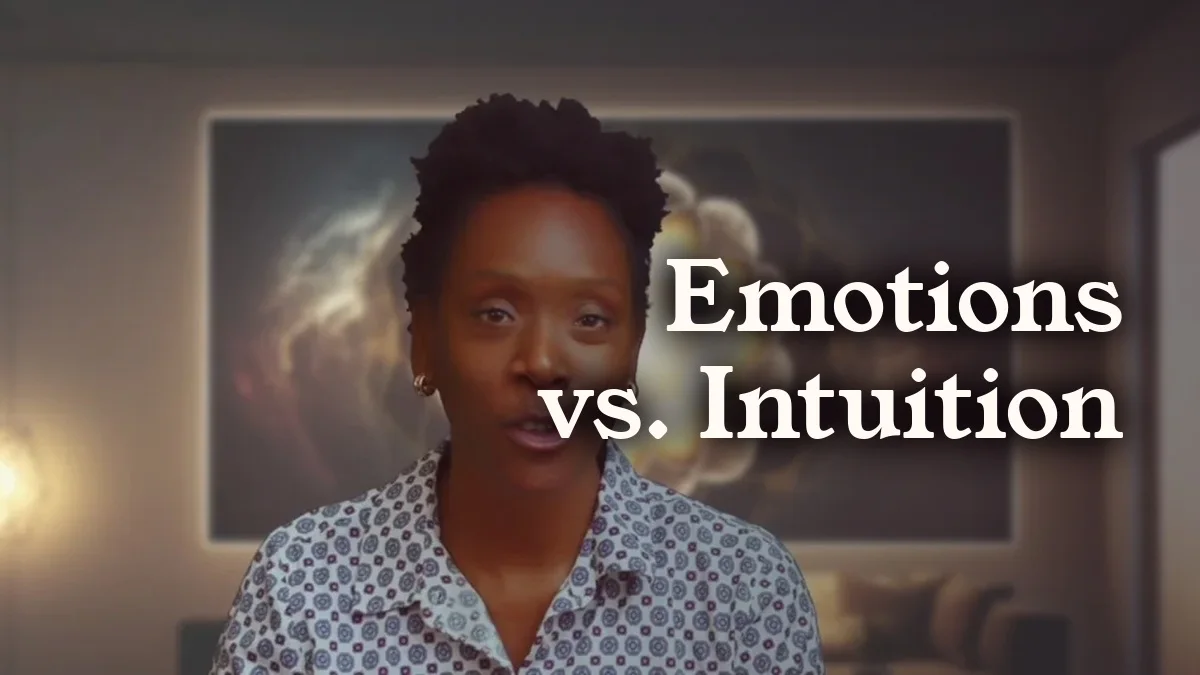 Title card for Emotions vs. Intuition